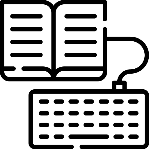 Homework technology tasks electronics icon