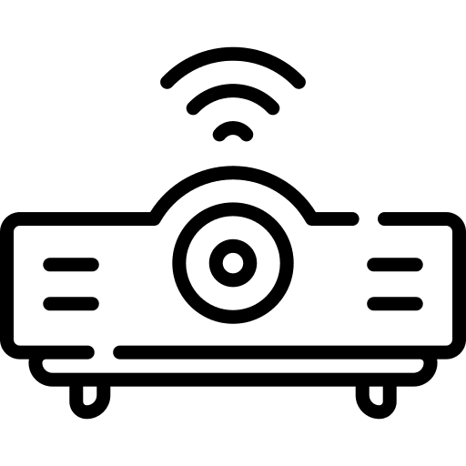 Projector electronics education picture icon