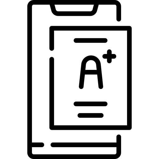 Score score education report card icon