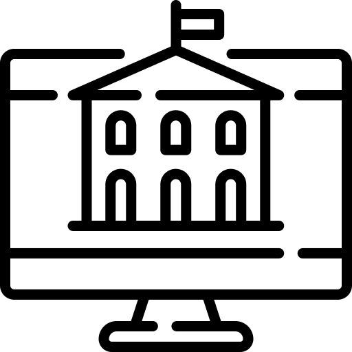 Screen screen flag college icon