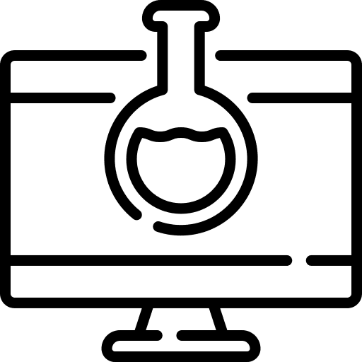 Chemistry education lab chemistry icon