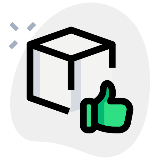 Approved three dimensional 3d approved icon