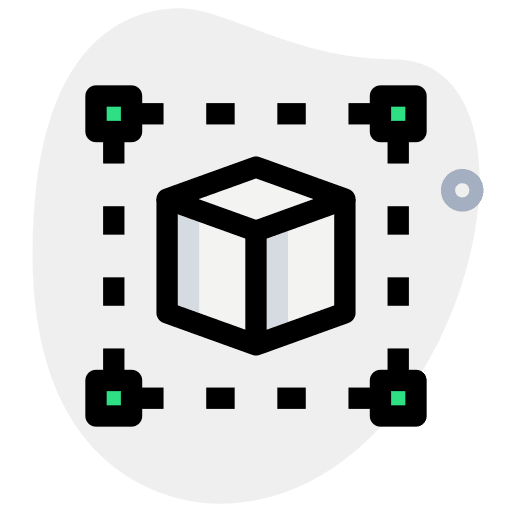 Scan print shapes scan icon