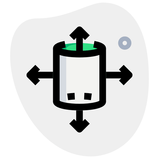 3d modeling 3d model all directions icon