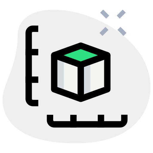 Resizing shapes and symbols edit print icon