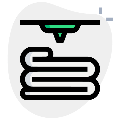 3d printer 3d printer shapes and symbols model icon