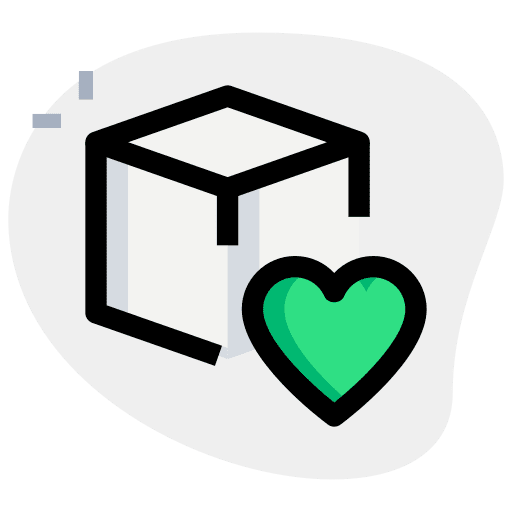 Favorite three dimensional edit design icon