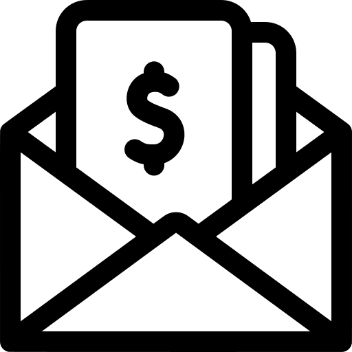 Money business and finance income payday icon