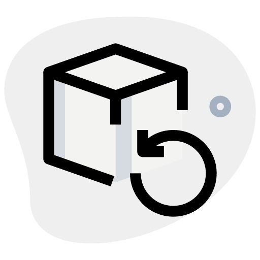 Reload three dimensional cube edit icon