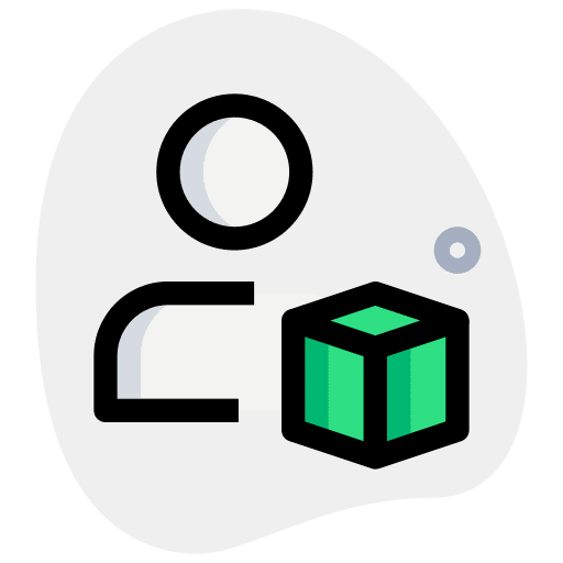 User shapes and symbols design user icon