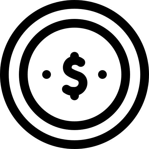 Coin money coin currency icon