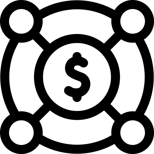 Money dollar relation currency icon