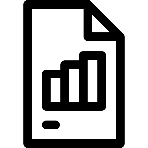 Graph bar graph business graphic icon