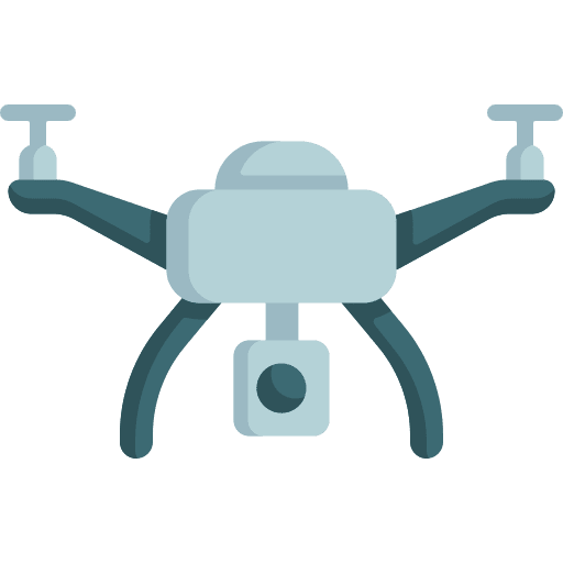 Drone camera fly drone icon