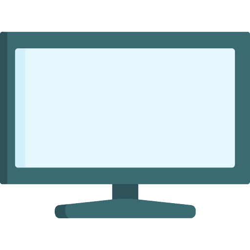 Tv screen tv computer screen monitor icon