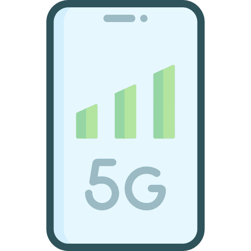 5g signal wireless 5g icon