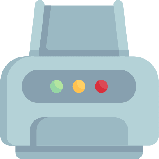 Printer technology ink print icon