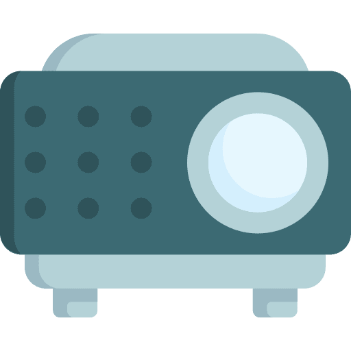Projector video devices technology icon