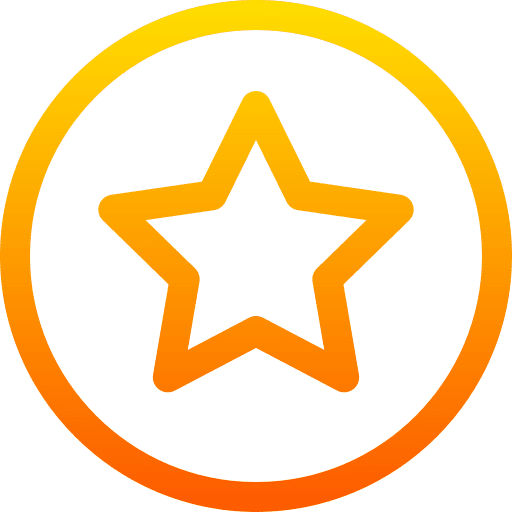Star signs star rating shapes icon