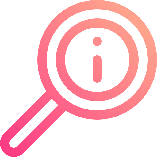 Loupe detection issue personal information icon