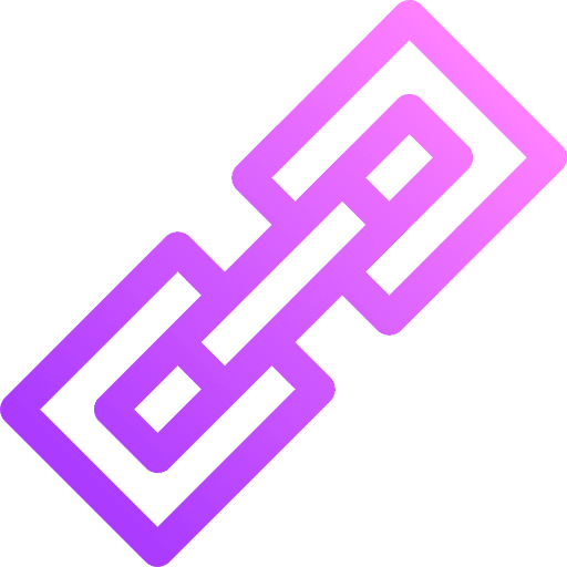 Link connection broken link communications icon