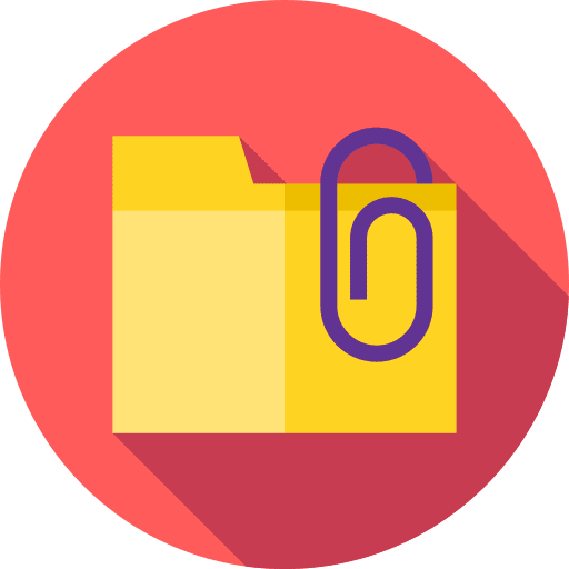 Folder files and folders folder data storage icon