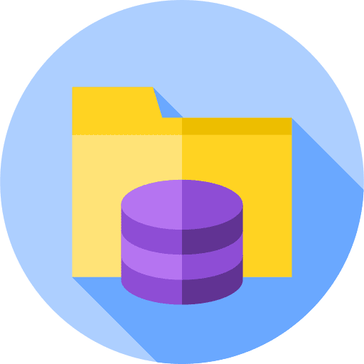 Folder files and folders storage data storage icon