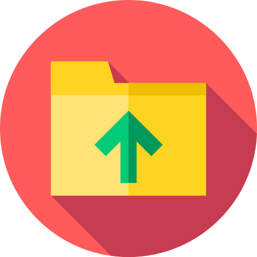 Folder storage folder files and folders icon