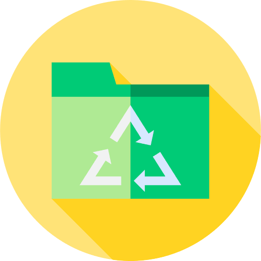 Folder files and folders folder data storage icon