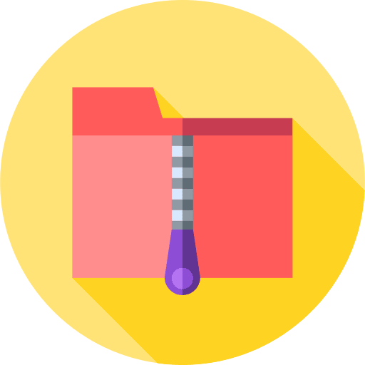 Folder files and folders folder data storage icon