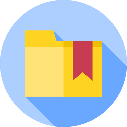 Folder folder office material data storage icon