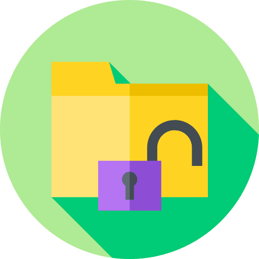 Folder data storage storage files and folders icon