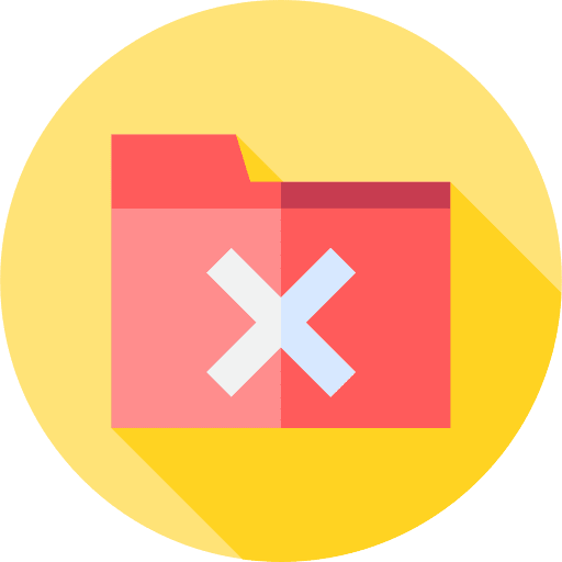 Folder data storage storage folder icon