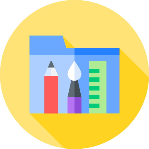 Folder files and folders data storage folder icon