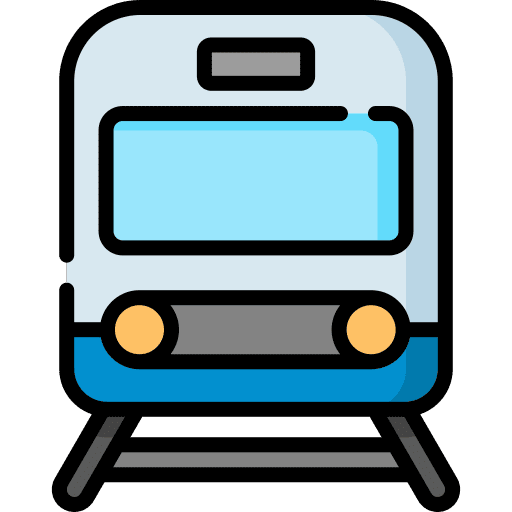 Train mrt transport transportation icon