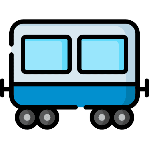 Wagon wagon transport train icon