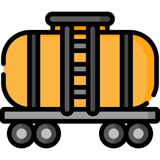Tank wagon transportation tank industry icon