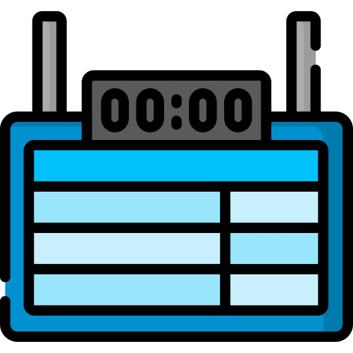 Board flight information departure travel icon