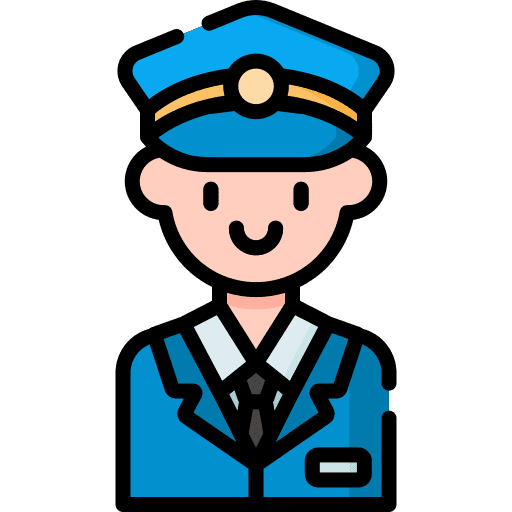 Driver underground transportation subway icon