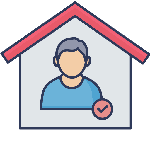 Quarantine quarantine coronavirus stay home icon