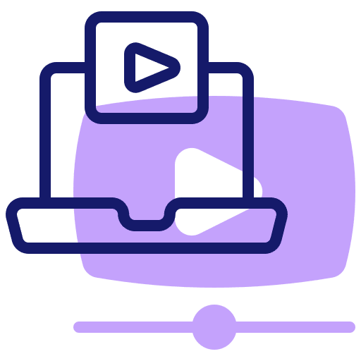 Video players video players interface music and multimedia icon