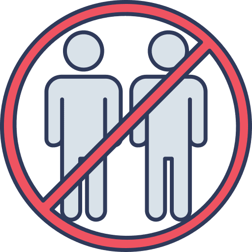 No group quarantine forbidden no group icon