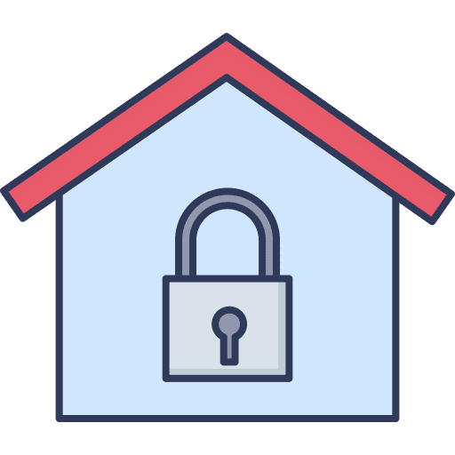 Quarantine quarantine security stay home icon