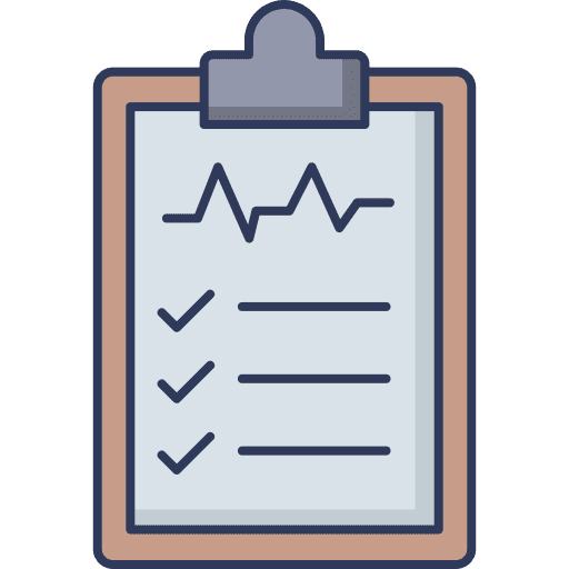 Report health report healthcare and medical icon