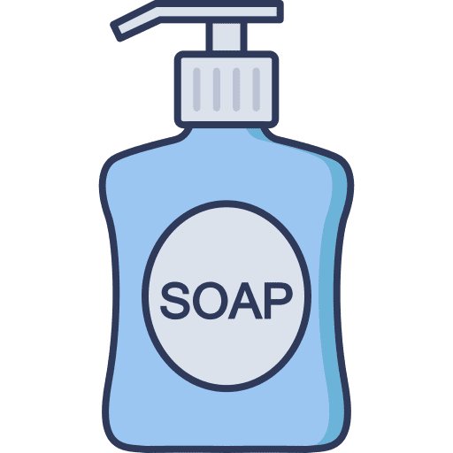 Liquid soap liquid healthcare and medical liquid soap icon