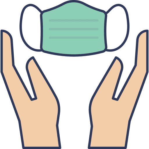 Mouth mask medical mask mouth mask mask icon