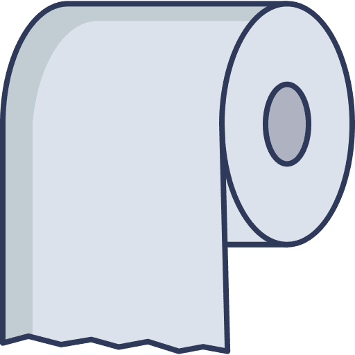 Tissue paper tissue paper tissue roll miscellaneous icon