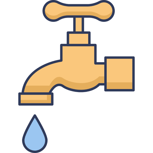 Water tap water tap furniture and household tap icon