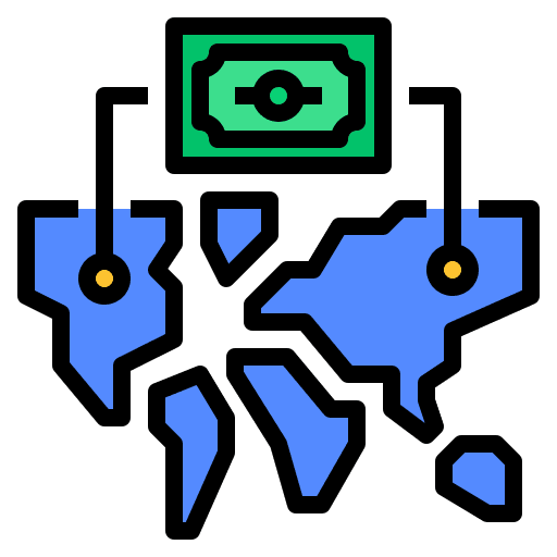 Global economy business global economy icon