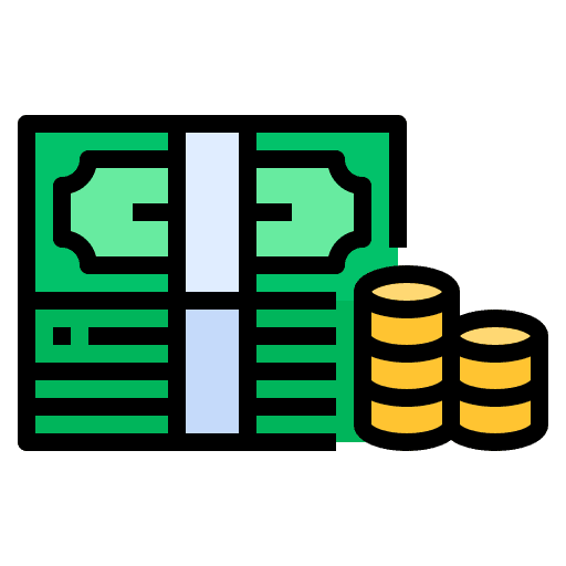 Financial economic cash business and finance icon